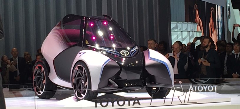 GELECEĞİN ULAŞIM VİZYONU: TOYOTA i-TRIL CONCEPT