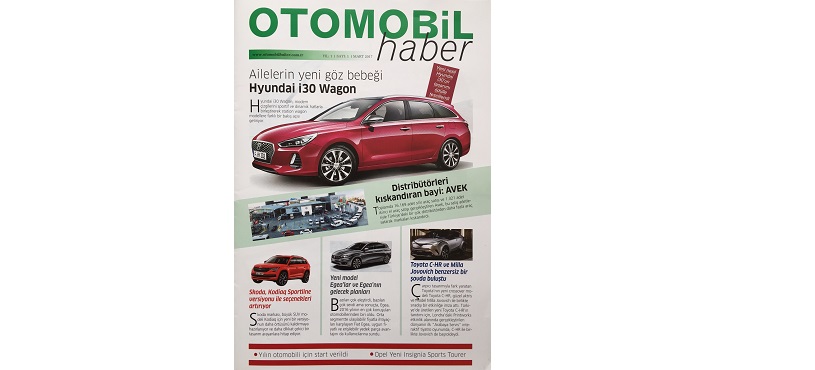 ‘OTOMOBİL HABER’İN İLK SAYISI ÇIKTI