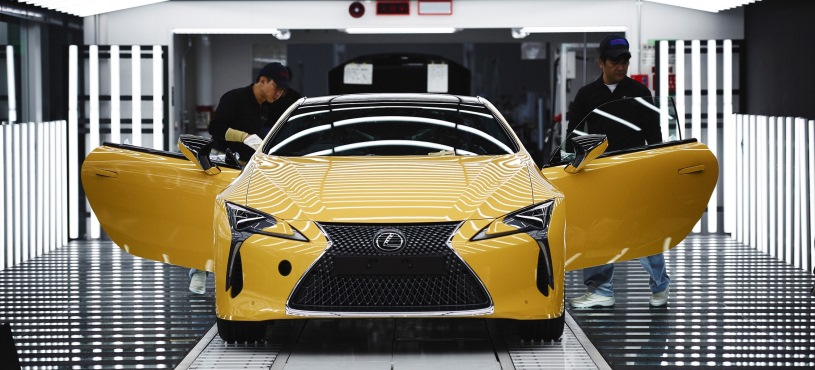 LEXUS, LC’NİN ÜRETİMİNE BAŞLADI